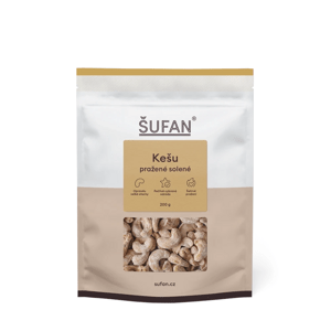 Šufan Kešu pražené solené Hmotnost: 500 g