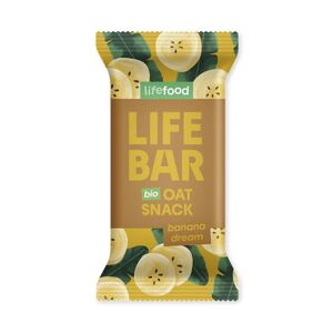 Lifefood Tyčinka Lifebar Oat snack banánový  BIO 40g