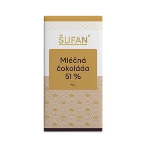 Šufan Mléčná čokoláda 51% 70 g
