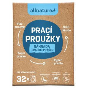 Allnature Prací proužky 16 ks (32 praní)