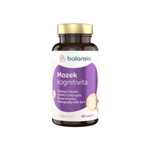 Mozek - kognitivita - Balansio, 60 kapslí