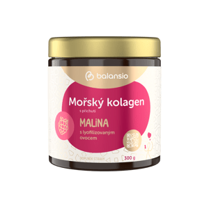 Mořský kolagen s příchutí Malina s lyofil. ovocem - Balansio Balení: 10 g