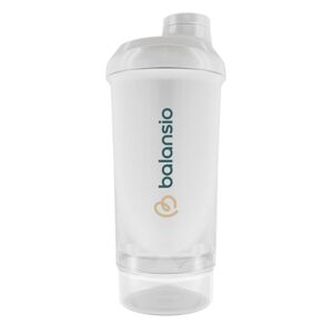 Šejkr Balansio 500 + 150 ml transparentní