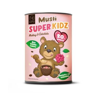 NATU Super Kidz Müsli Maliny a čokoláda 300 g