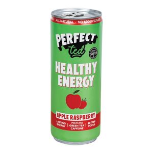 NATU Healthy Matcha Energy Drink jablko a malina 250 ml