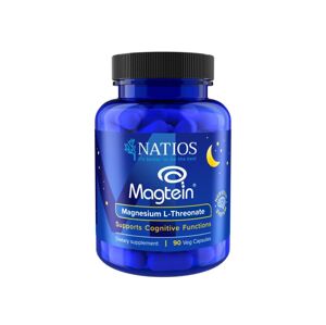 Natios Magtein, Magnesium L-threonate,  90 veganských kapslí