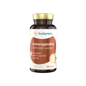 Ashwagandha KSM-66 - Balansio, 90 kapslí